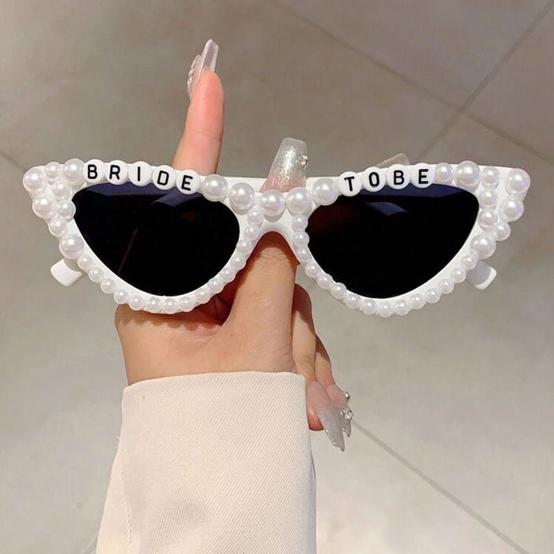 Pearl “Bride to Be” Sunglasses - Luzilly Bridal & Apparel