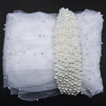 Pearl Hair Band Bridal Veils Extra Long Royal Cathedral Length Veil Wedding Veils with Comb Wedding Hair Accessories - Luzilly Bridal & Apparel