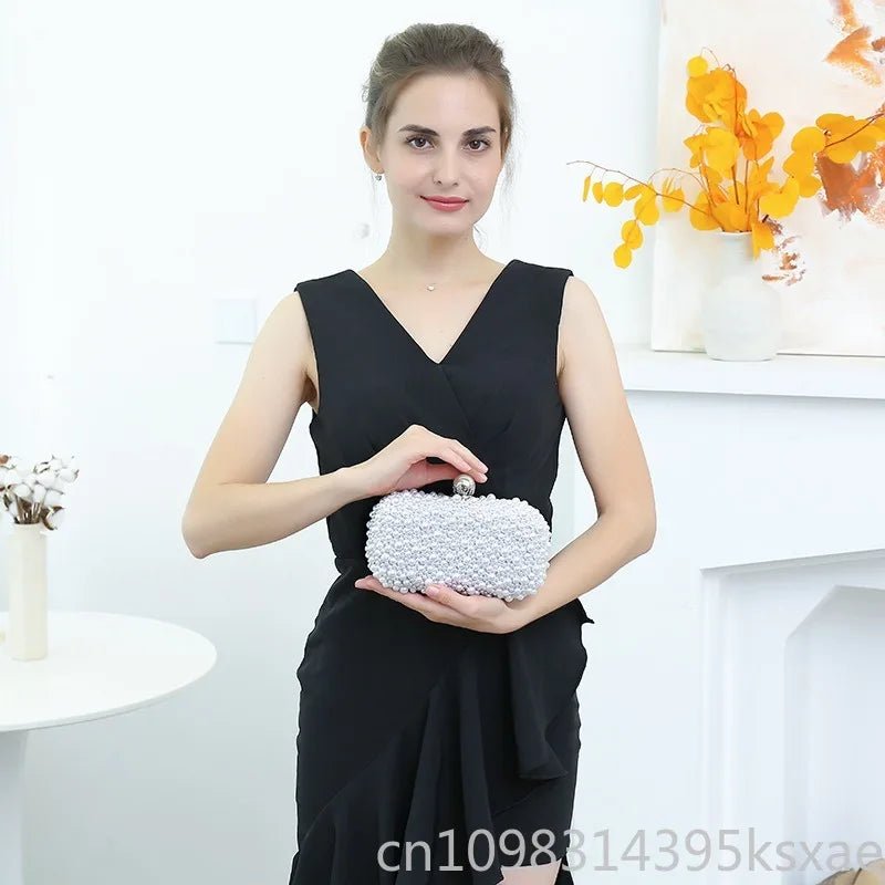 Pearl Square Evening Crossbody - Luzilly Bridal & Apparel