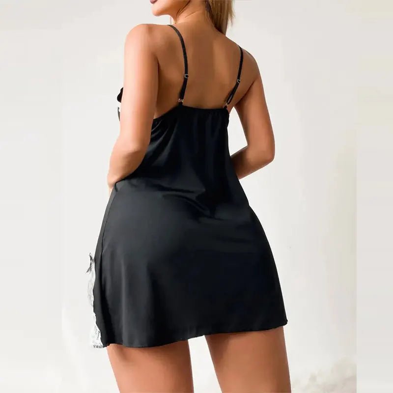 Plus Size Lace Bra & Thong Nightgown Set - Luzilly Bridal & Apparel