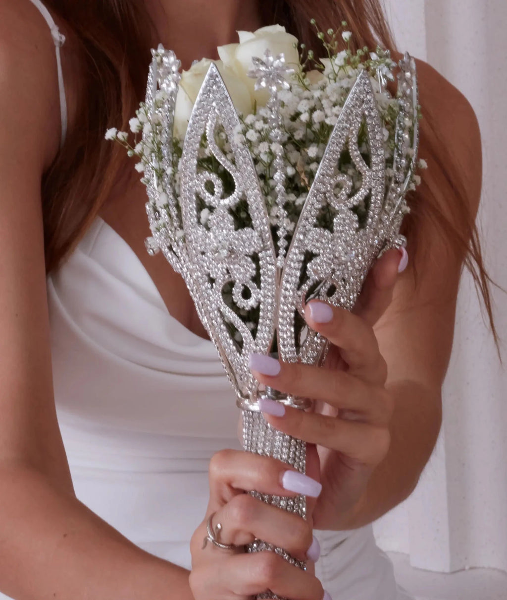 Proposal Bouquet Holder, Wedding Bouquet - Luzilly Bridal & Apparel