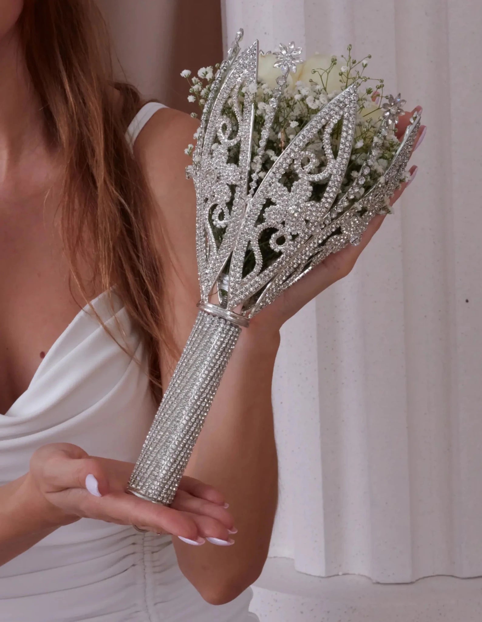 Proposal Bouquet Holder, Wedding Bouquet - Luzilly Bridal & Apparel
