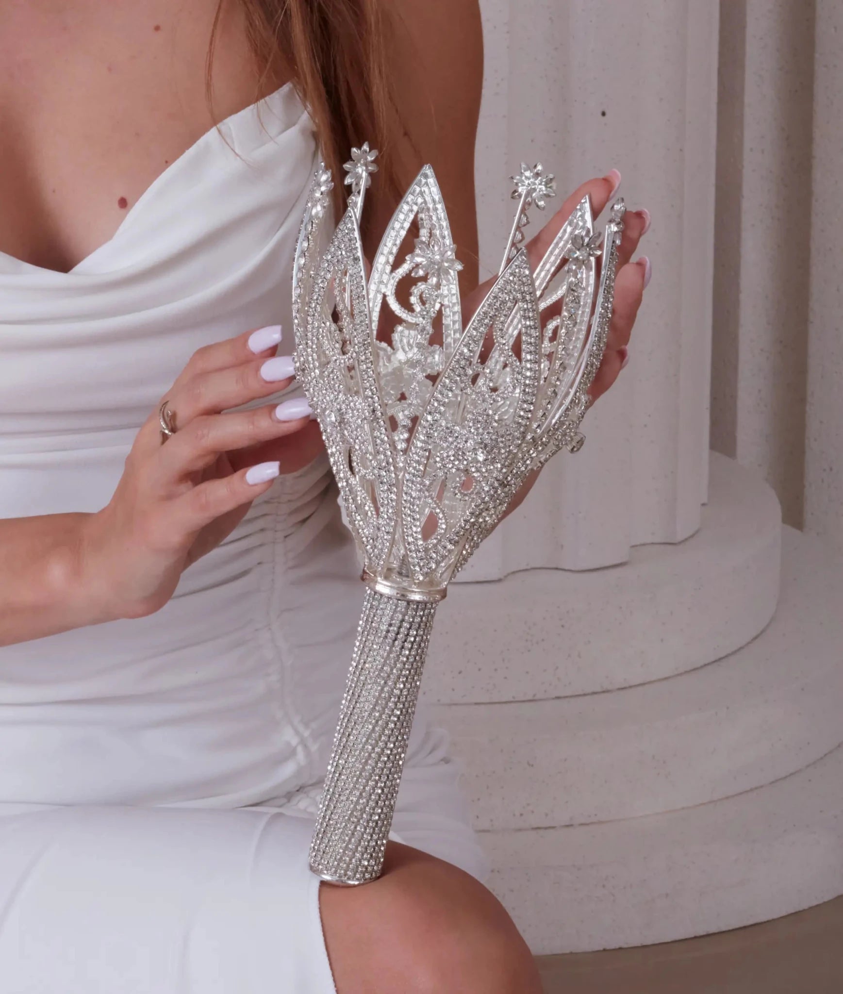 Proposal Bouquet Holder, Wedding Bouquet - Luzilly Bridal & Apparel