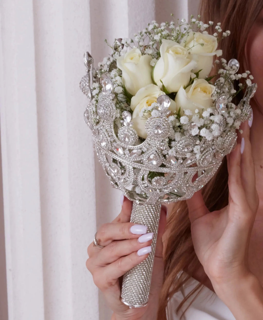 Proposal Flower Holder, Bridal Bouquet Holder - Luzilly Bridal & Apparel