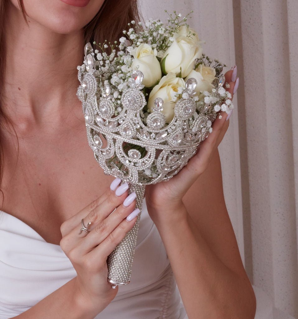 Proposal Flower Holder, Bridal Bouquet Holder - Luzilly Bridal & Apparel