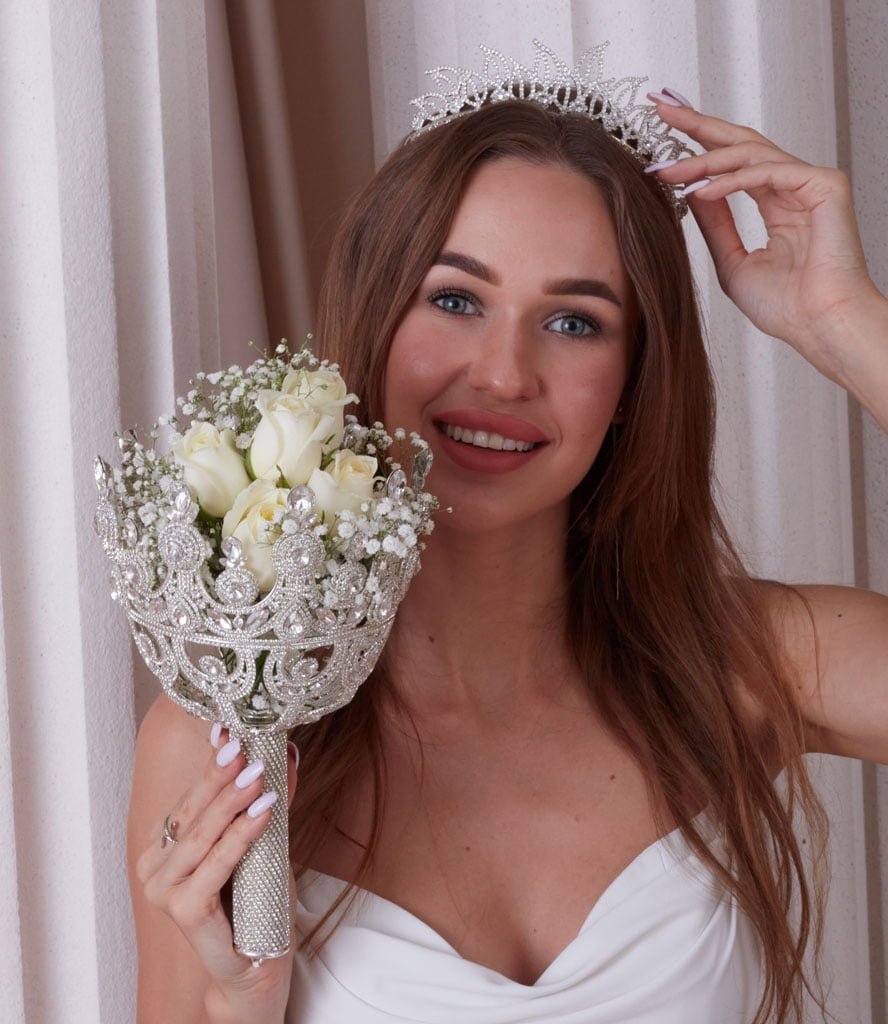 Proposal Flower Holder, Bridal Bouquet Holder - Luzilly Bridal & Apparel