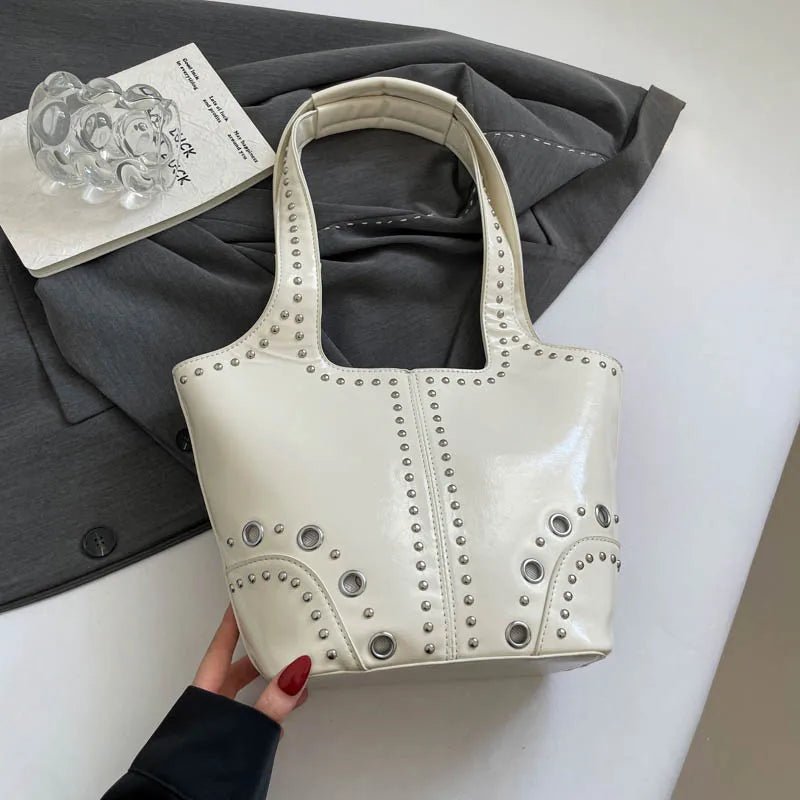 PU Leather Bucket Bag - Luzilly Bridal & Apparel