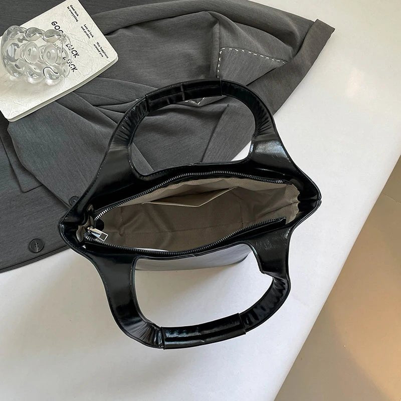 PU Leather Bucket Bag - Luzilly Bridal & Apparel