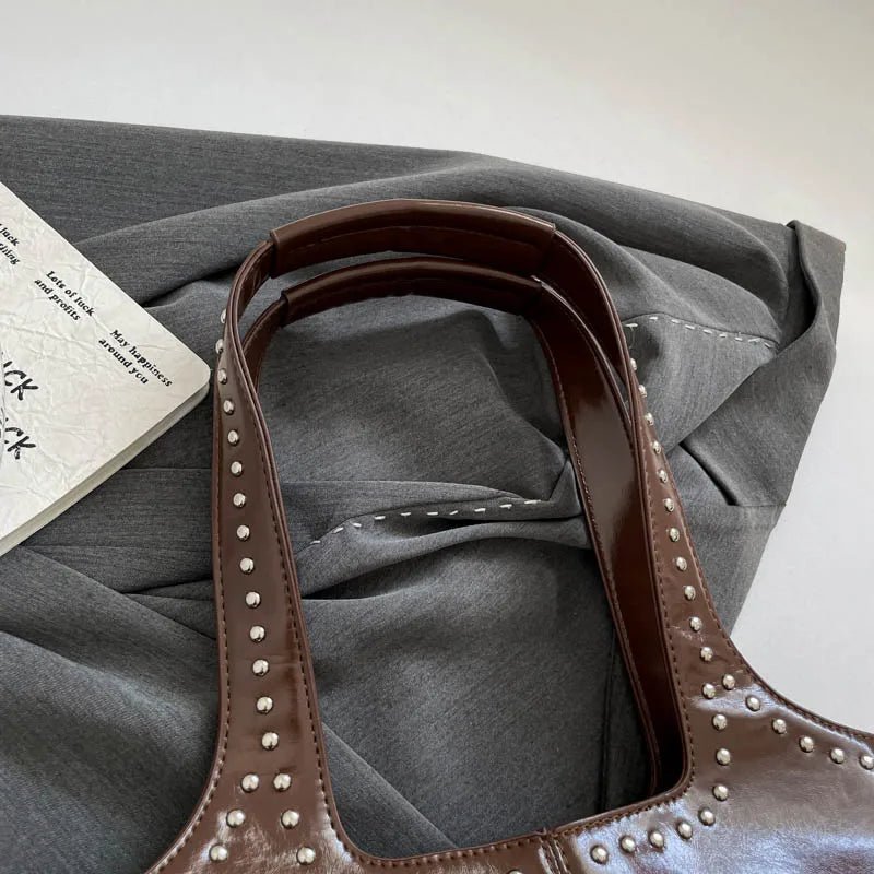 PU Leather Bucket Bag - Luzilly Bridal & Apparel