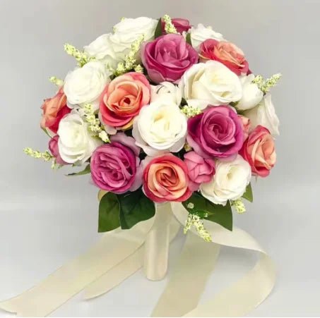 Purple Peony Bridal Bouquet - Luzilly Bridal & Apparel