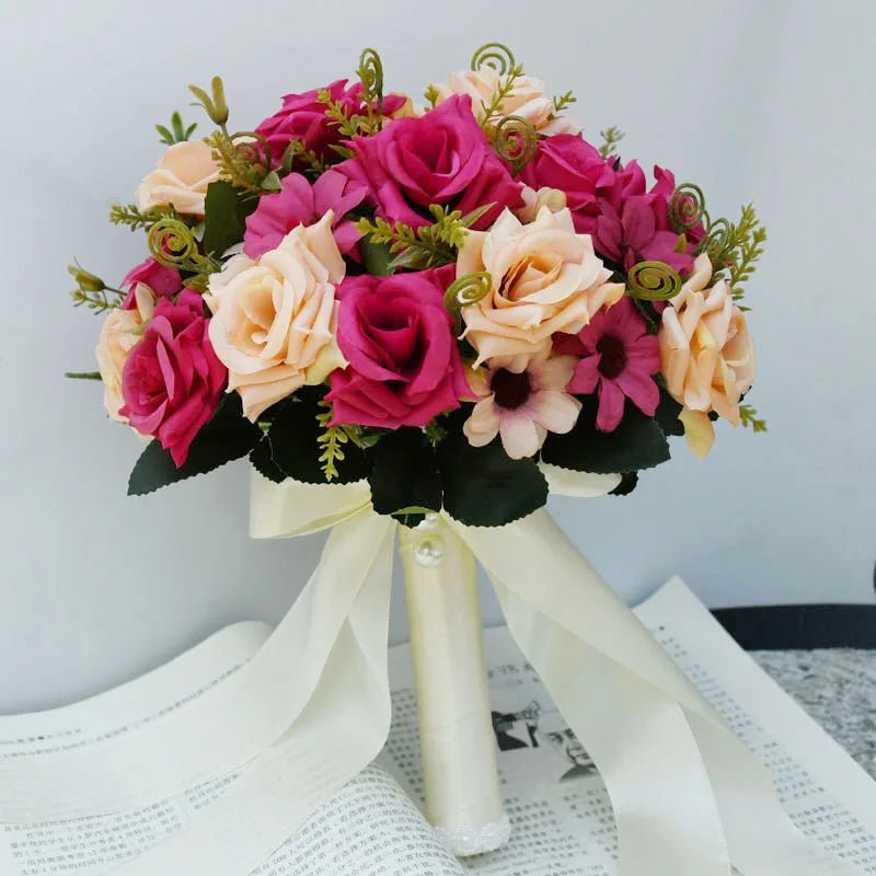 Purple Peony Bridal Bouquet - Luzilly Bridal & Apparel