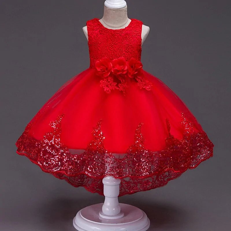 Red Flower Girl Dress -  GIAA221710004 - Luzilly Bridal & Apparel