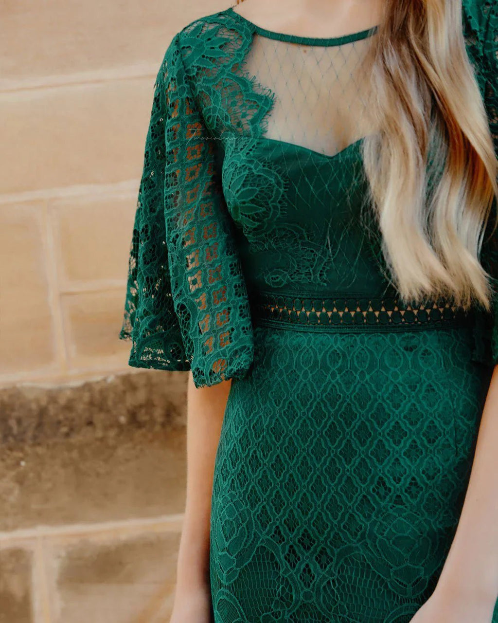 Reyna Dress - Emerald - Luzilly Bridal & Apparel