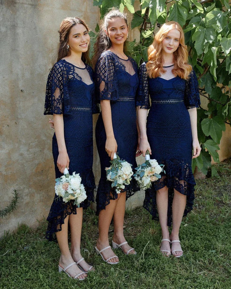 Reyna Dress - Navy Blue - Luzilly Bridal & Apparel