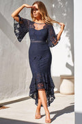 Reyna Dress - Navy Blue - Luzilly Bridal & Apparel