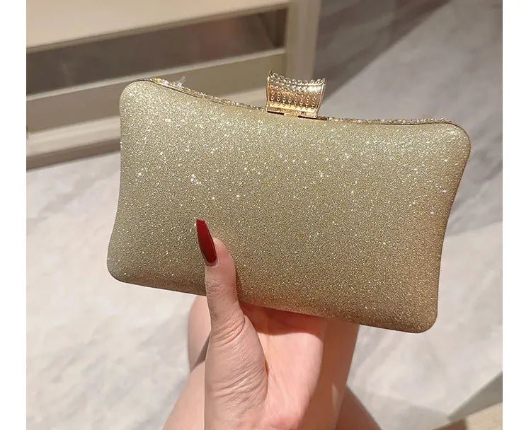 Rhinestone Beaded Evening Clutch - Luzilly Bridal & Apparel