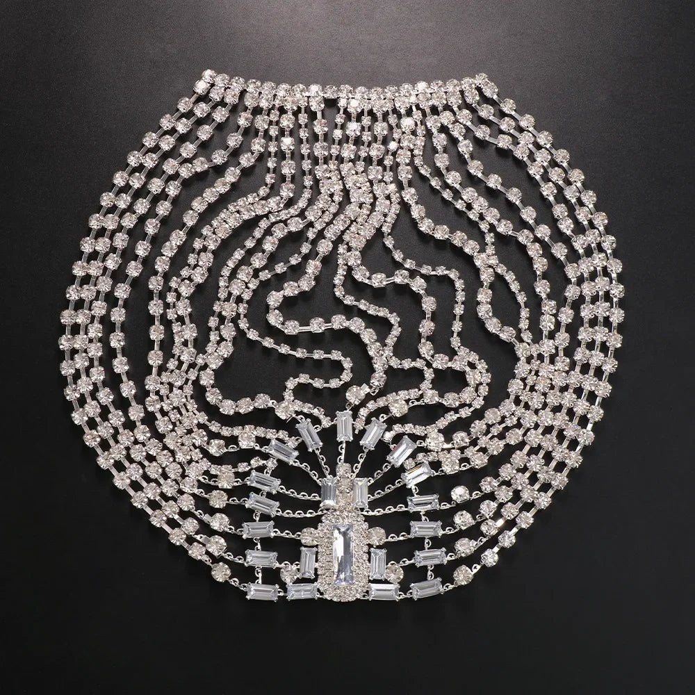 Rhinestone Bridal Headband Hat Forehead Hair Accessories Fashion Jewelry Wedding Crystal Head Chain Women Headpiece Gifts - Luzilly Bridal & Apparel