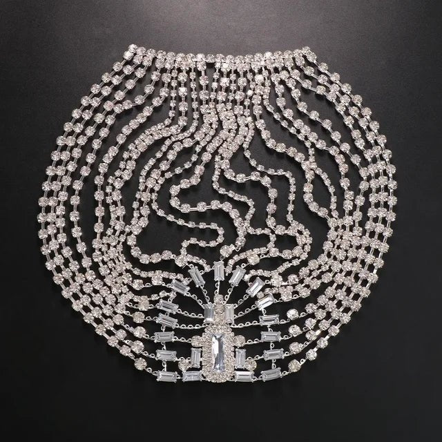 Rhinestone Bridal Headband Hat Forehead Hair Accessories Fashion Jewelry Wedding Crystal Head Chain Women Headpiece Gifts - Luzilly Bridal & Apparel