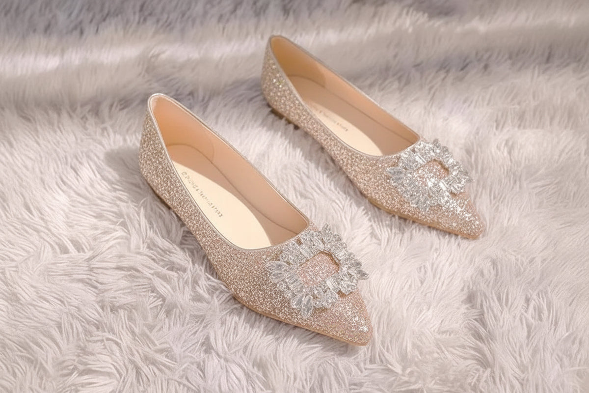 Rhinestone Bridal Pumps - Luzilly Bridal & Apparel