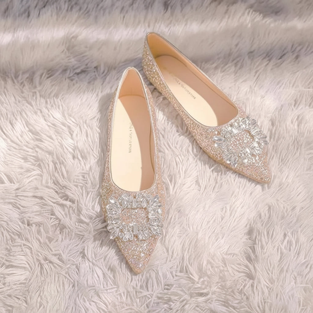Rhinestone Bridal Pumps - Luzilly Bridal & Apparel