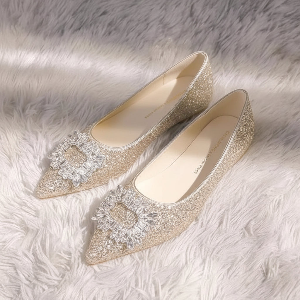 Rhinestone Bridal Pumps - Luzilly Bridal & Apparel