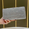 Rhinestone Chain Crossbody Clutch - Luzilly Bridal & Apparel