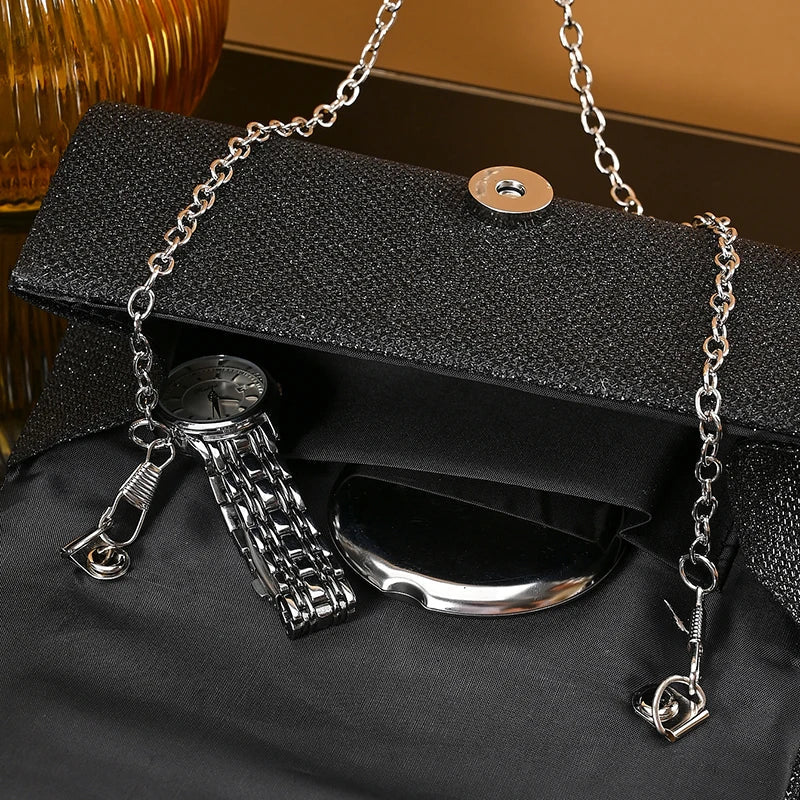 Rhinestone Dinner Clutch - Luzilly Bridal & Apparel