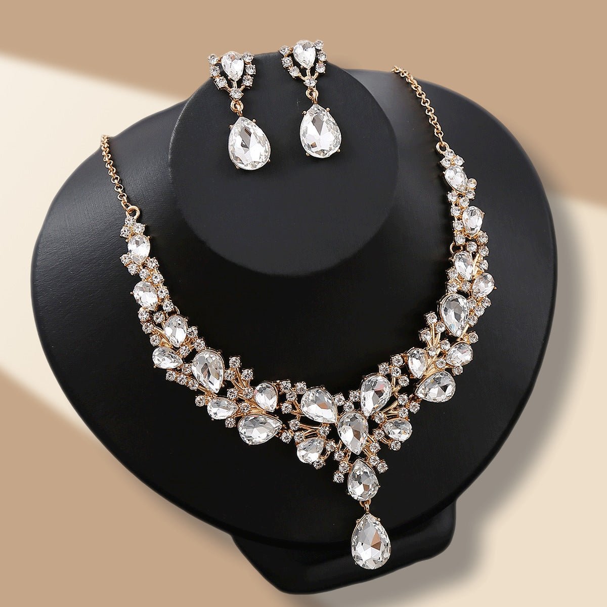 Rhinestone Party Jewelry Set - Luzilly Bridal & Apparel