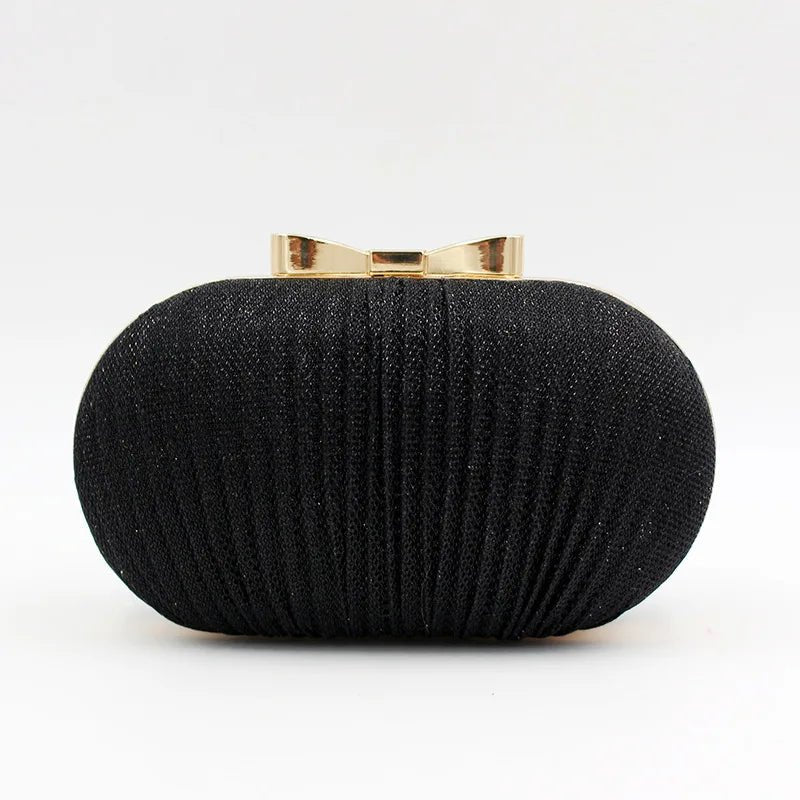 Rhinestone Shell Evening Clutch - Luzilly Bridal & Apparel