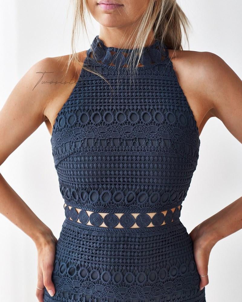 RIVERS MIDI DRESS - STEEL BLUE - Luzilly Bridal & Apparel