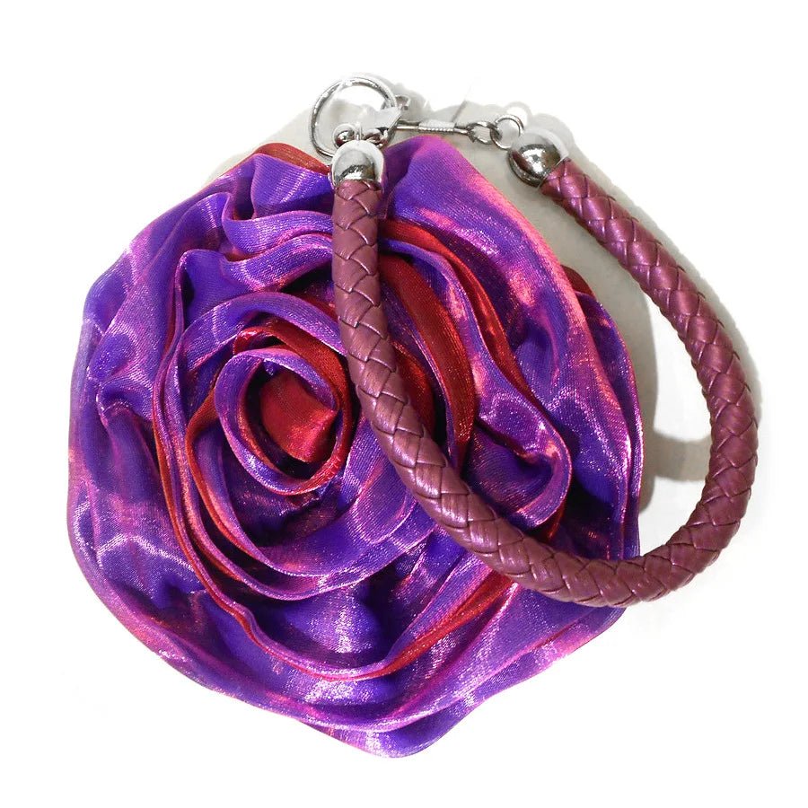 Rose Flower Silk Clutch — Bridesmaid Gift - Luzilly Bridal & Apparel