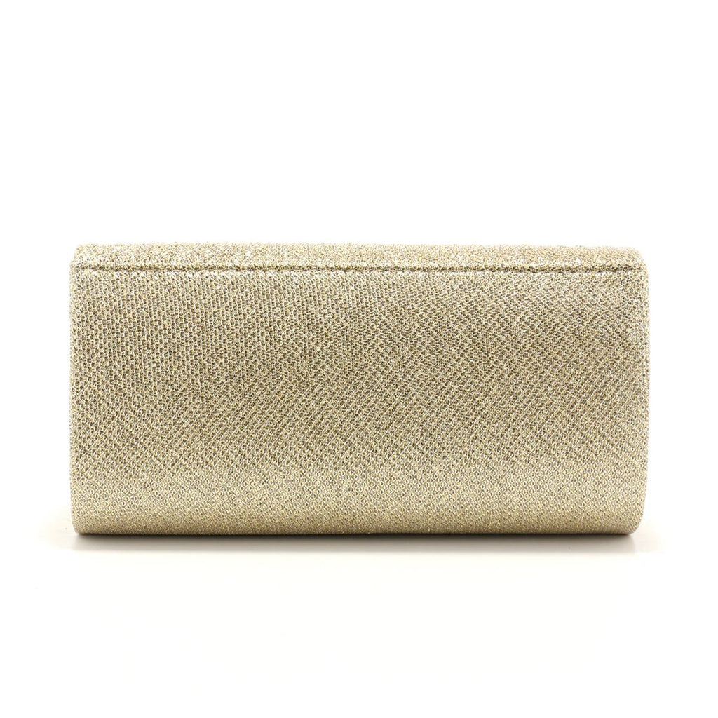 Ruched Sequined Envelope Clutch - Luzilly Bridal & Apparel