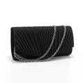 Ruched Sequined Envelope Clutch - Luzilly Bridal & Apparel
