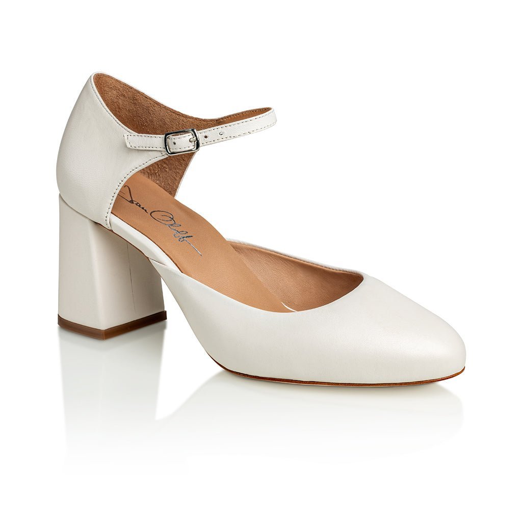 Sally Off White Mestico Luxury Nappa - Luzilly Bridal & Apparel