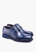 San Diego Lace Up Navy - Luzilly Bridal & Apparel