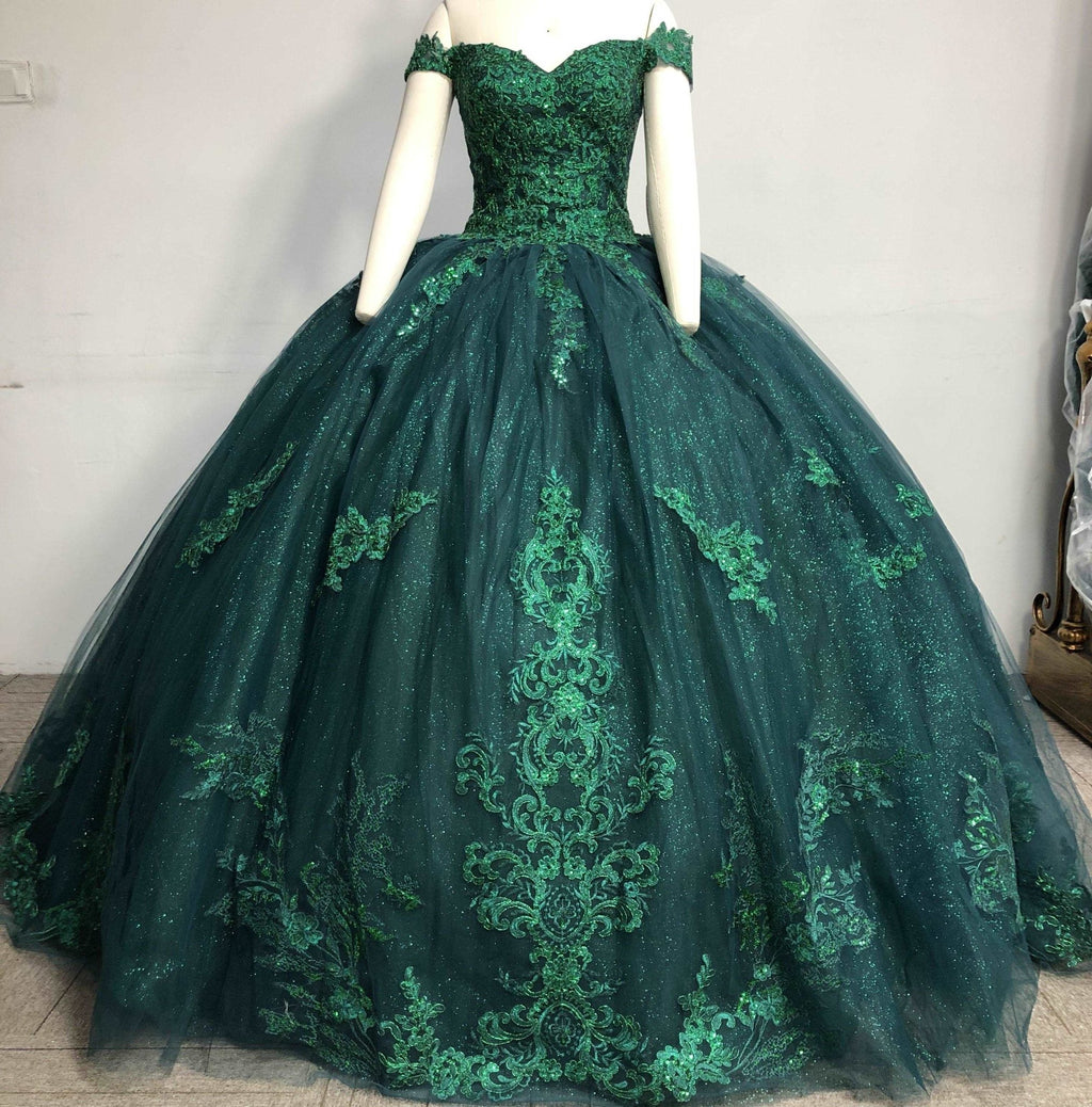 Sequin & Diamanté Quinceañera Ball Gown - Luzilly Bridal & Apparel