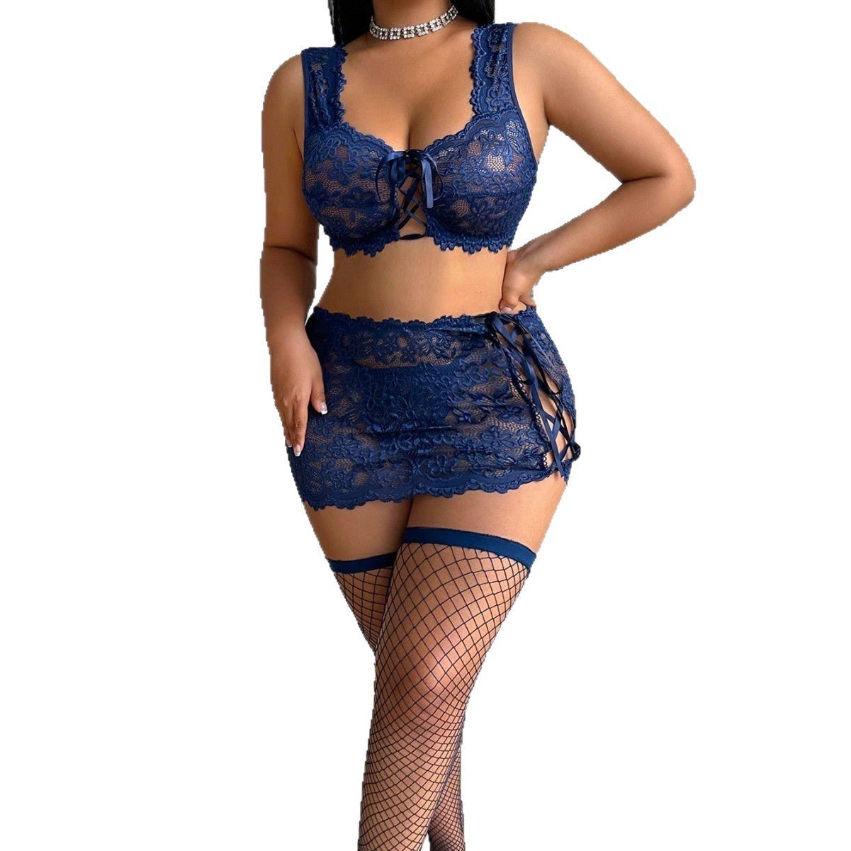 Sexy Lace Floral Bra Set Push-Up Lingerie Set For A Flattering Look - Luzilly Bridal & Apparel