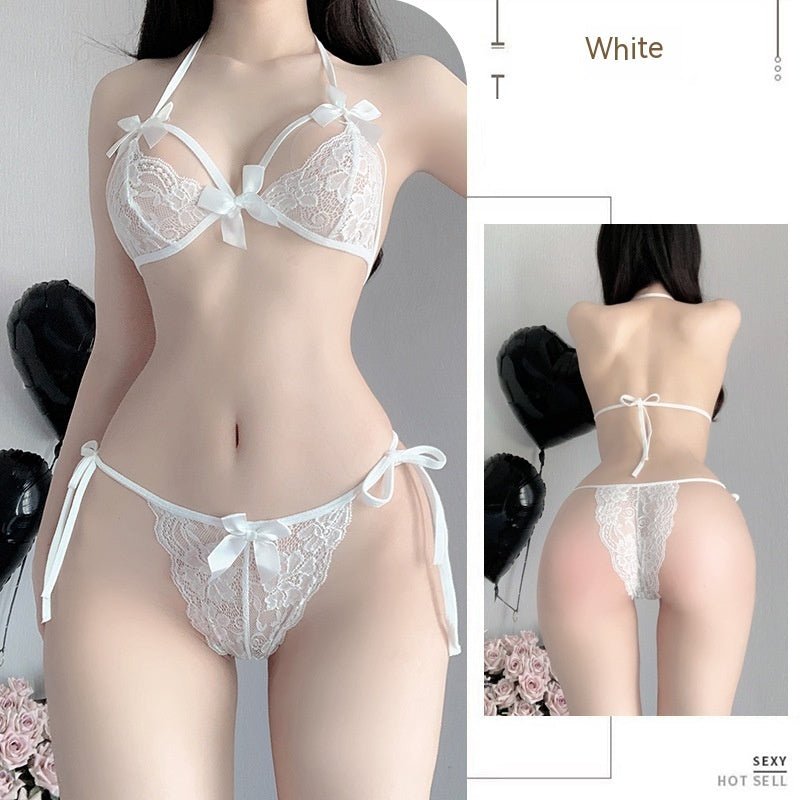 Sexy Lingerie Sexy Lace Three-point Bra Panties Women - Luzilly Bridal & Apparel