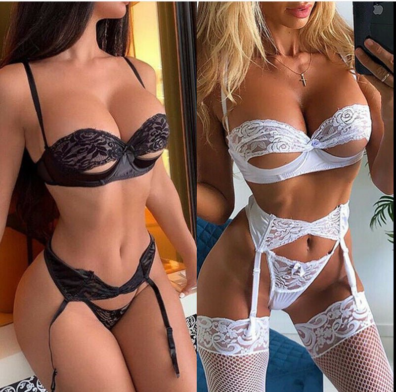 Sexy Lingerie Underwear Nightgown Woman Panties Bra Lace - Luzilly Bridal & Apparel