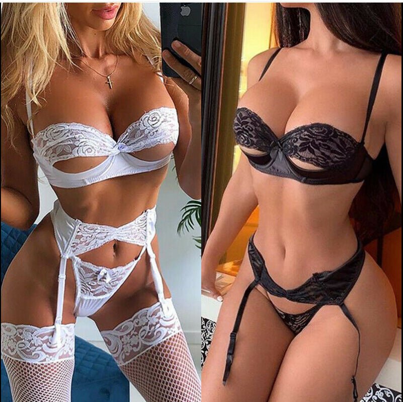 Sexy Lingerie Underwear Nightgown Woman Panties Bra Lace - Luzilly Bridal & Apparel