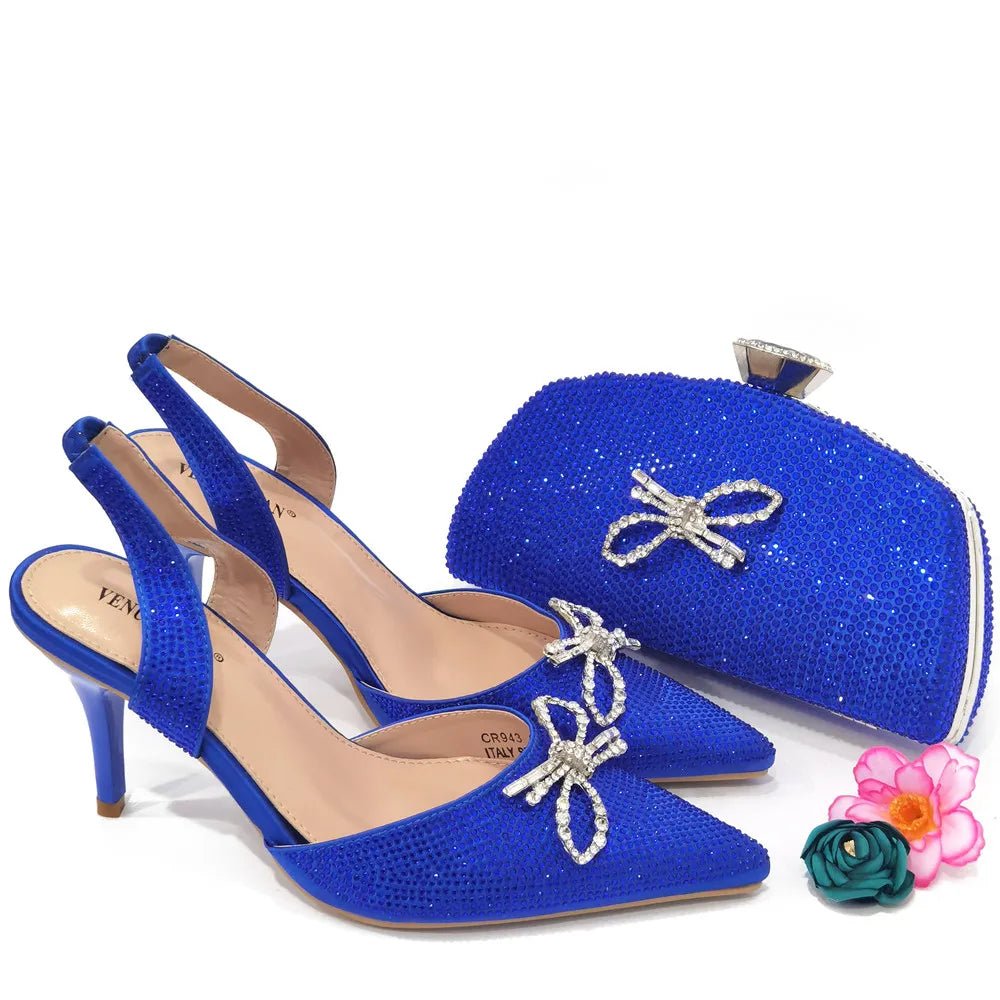 Shoes And Bag Matching Set HSW1-16 - Luzilly Bridal & Apparel