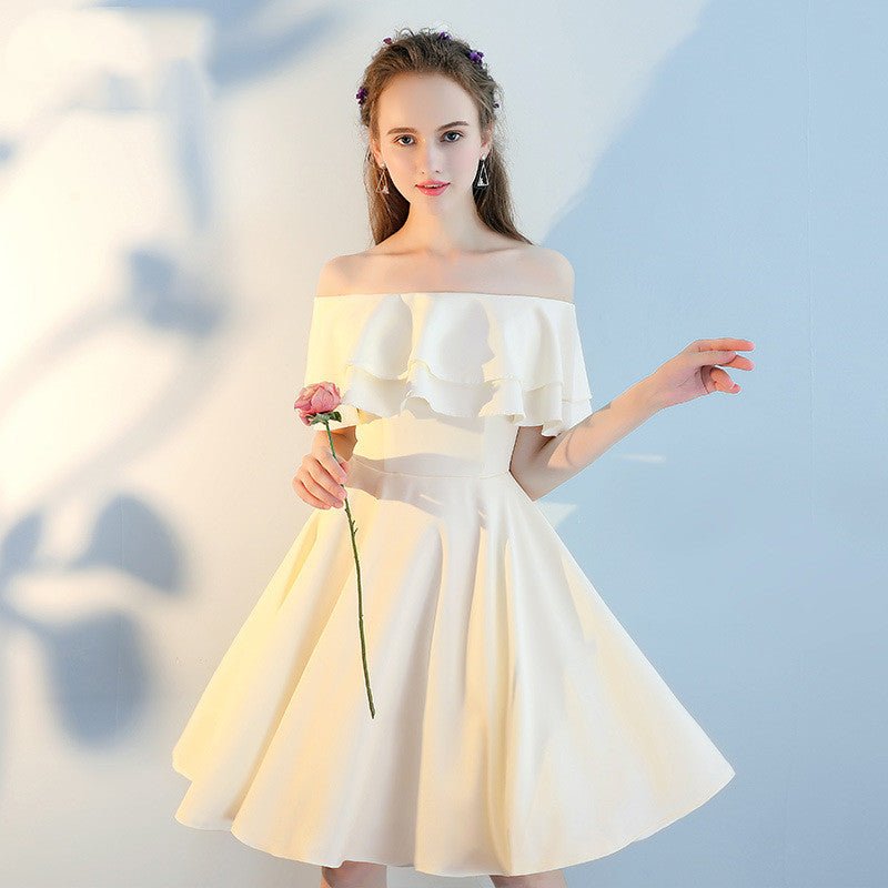 Short Bridesmaid Dress in Three Styles - Luzilly Bridal & Apparel