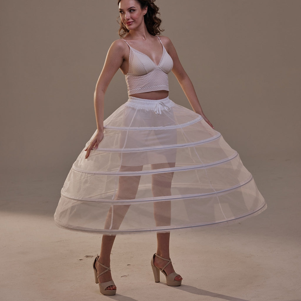 Short Crinoline Hoop Petticoat - Luzilly Bridal & Apparel