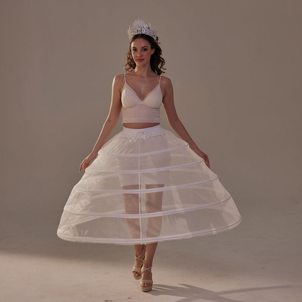 Short Crinoline Hoop Petticoat - Luzilly Bridal & Apparel
