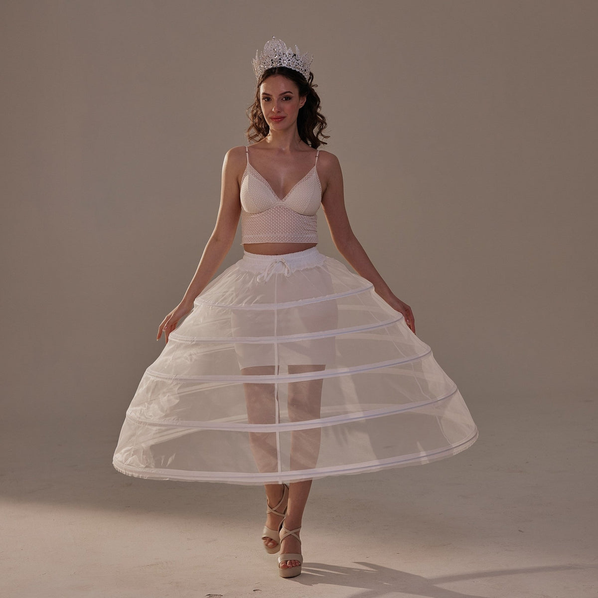 Short Crinoline Hoop Petticoat - Luzilly Bridal & Apparel