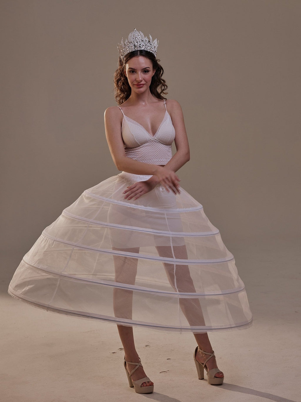 Short Crinoline Hoop Petticoat - Luzilly Bridal & Apparel