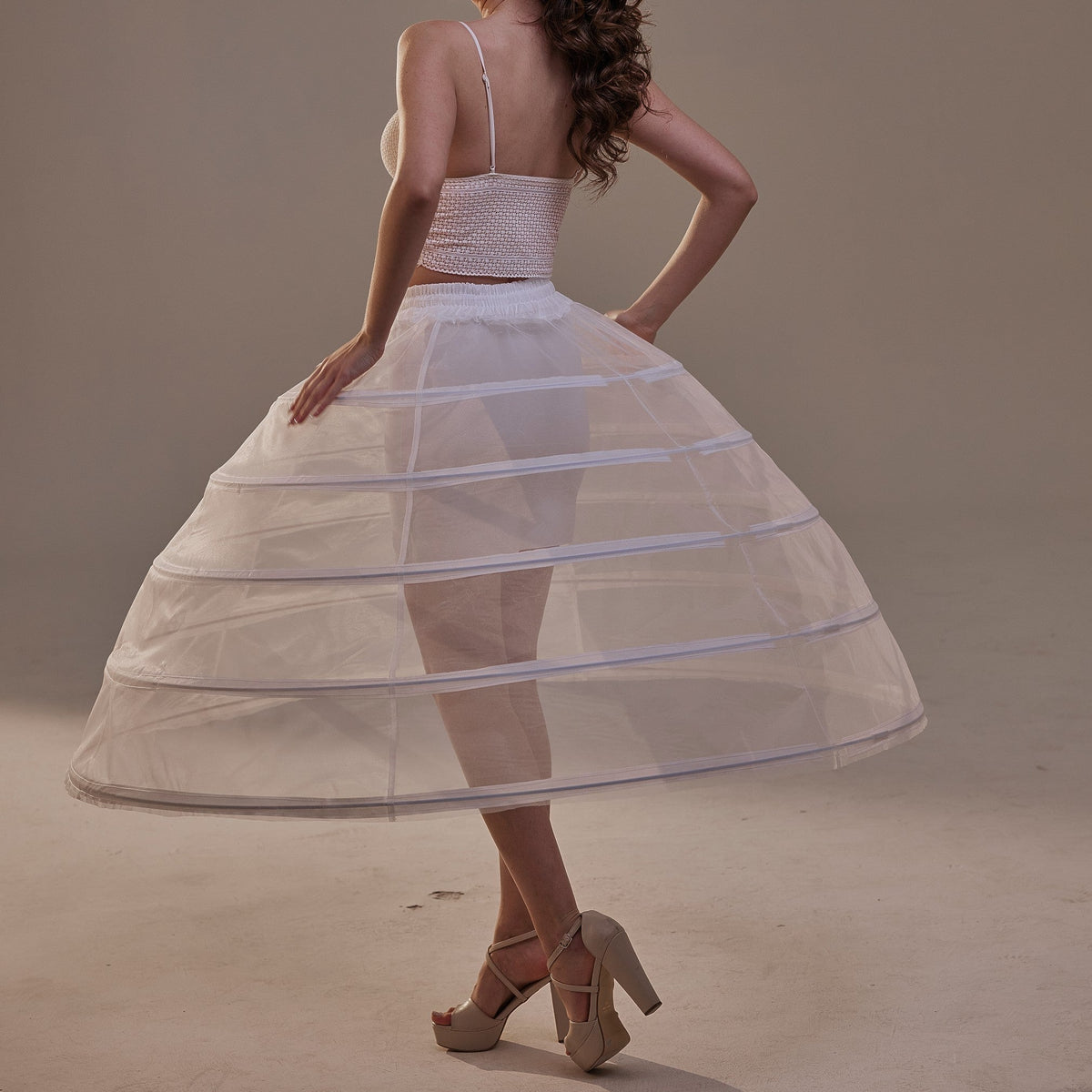Short Crinoline Hoop Petticoat - Luzilly Bridal & Apparel
