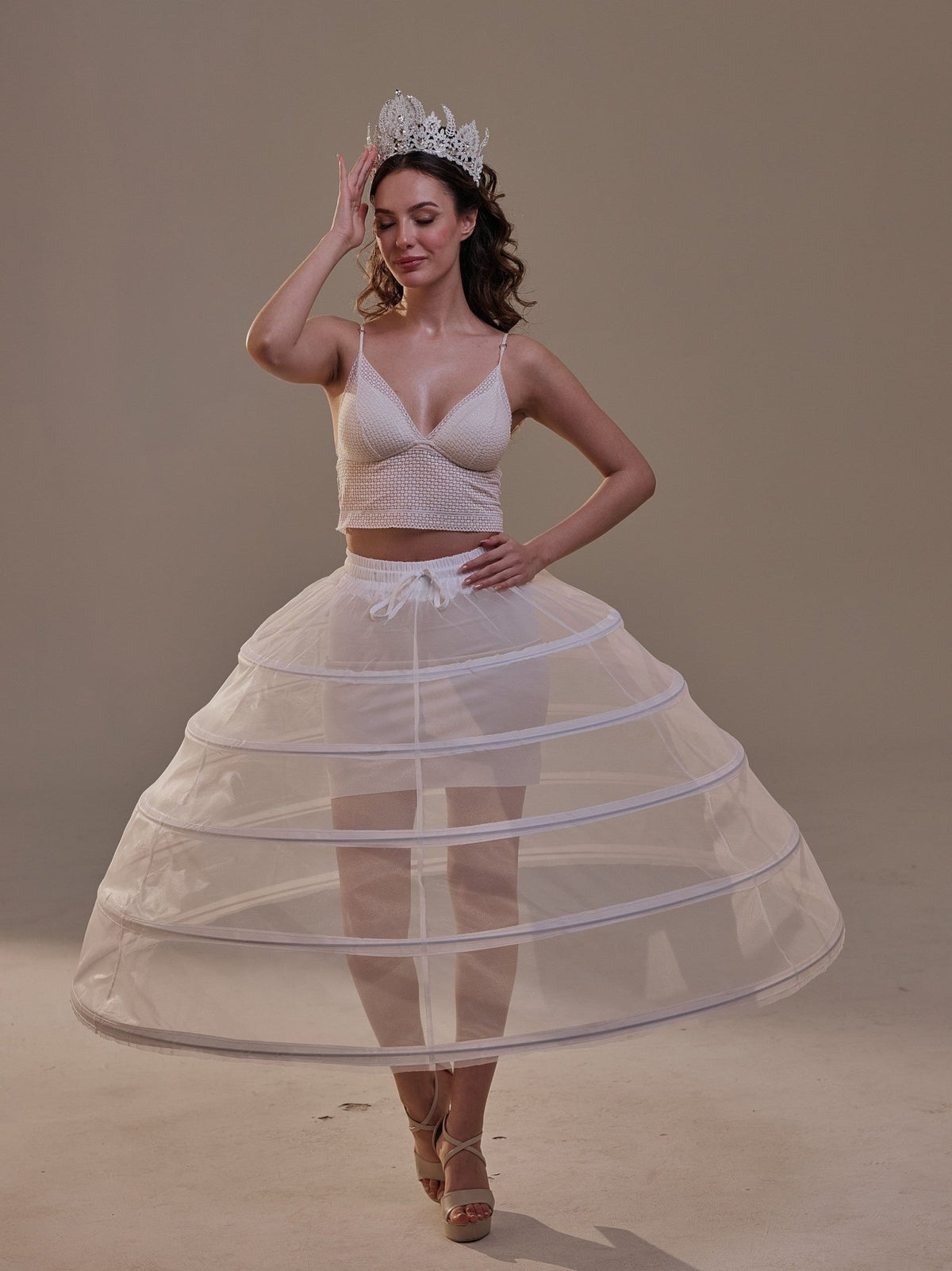 Short Crinoline Hoop Petticoat - Luzilly Bridal & Apparel