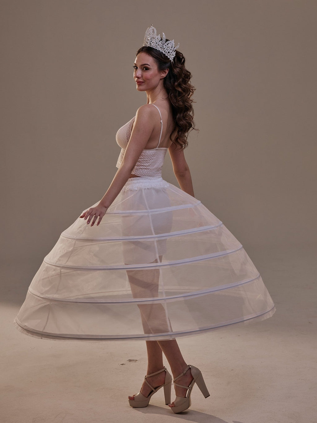 Short Crinoline Hoop Petticoat - Luzilly Bridal & Apparel