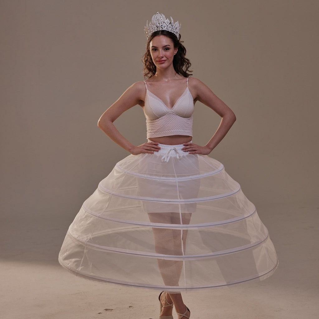 Short Crinoline Hoop Petticoat - Luzilly Bridal & Apparel